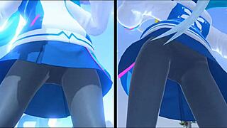 Leggings Upskirts Reveal Hidden Fetish Treasures Up Close