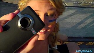 i got fucked poolside by that blonde playboy babe