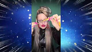 you pathetic bimbo, no cumming during my femdom joi glasses instructions!