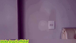 my cute blonde latina blows me see through sheer red hot creampie