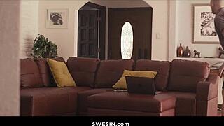 Voyeur Catches Avi Love Riding Zac Wild In Passionate Fuck