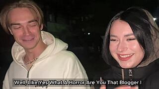 whoa girl next door deepthroats stranger after walk and gulps cum!