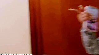 milagros rayza's huge latina tits fuck young buyer hard