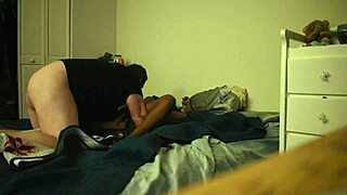 black teen girlfriend homemade doggystyle pounding in bedroom