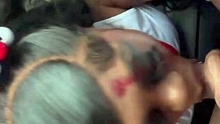 Cheerleaders bent over for big black cocks in doggystyle creampie compilation sextapes