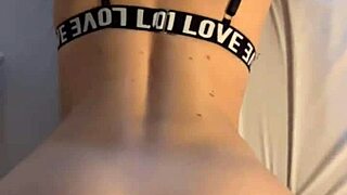 milf teen rides cock doggy till condom overflows cum