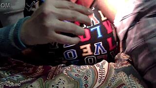 stepsis sneaks college bestie for tight wet pussy creampie—cum drips down her big ass 😩💦