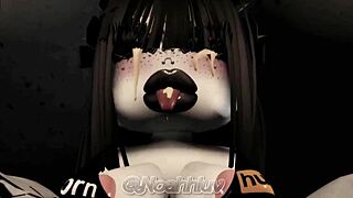 hung black thug claims goth boi's virgin bussy first time