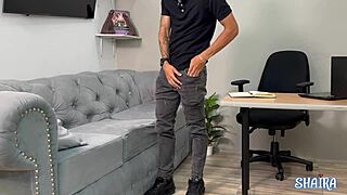 Shaira Works Out Tommy Verga's Monster Cock Between Her Huge Colombian Tits