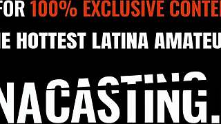 Thick Brazilian Teen's Big Tits Bounce as Pussy Gets Railed Hard