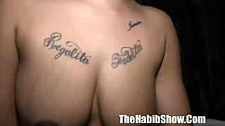 thick mixed ebony lady queen strips teases phat ass pov