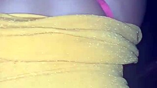 naughty wife fucks glory hole while husband films exhibitionist action