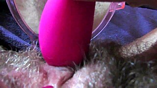 watch my big clit throb closeup till orgasm.