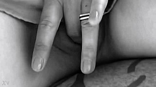 girl rubs her soaking pussy furiously under desk table now