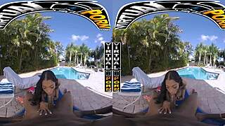 petite babe enters cum-filled garden with monster black cock