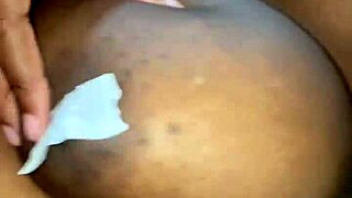 who wants to play with my big black tits?