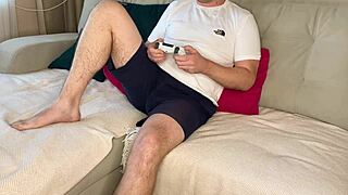 stepmom sneaks excited from work right into my pants russian talk