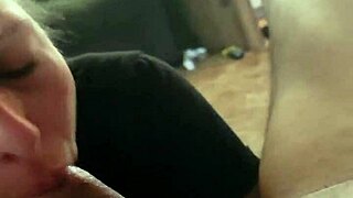 wanna see this milf wife's sloppy best blowjob ever?