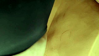 shove it deep in her shaved fuck doll pussy close up