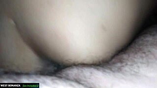 She fills every hole switching ass to mouth for cum finish