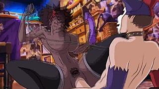 Mnfgames hentai futanari big tits ass monster cock group banging... so hot!