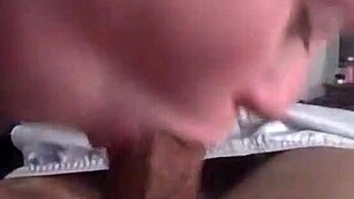 WHITE GIRL SUCKS BIG INDIAN COCK!