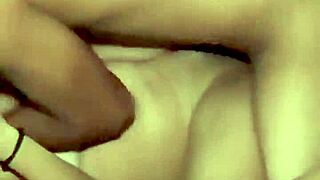 real homemade mexicana milf moans getting fucked doggy on cam