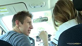 jessie andrews moans loud with hard dick stuffed deep in her wet pussy!