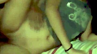 real homemade mexicana milf moans getting fucked doggy on cam