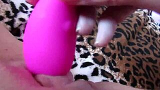 pov on that huge clit dripping wet from vibrator vibes right to shaking orgasm