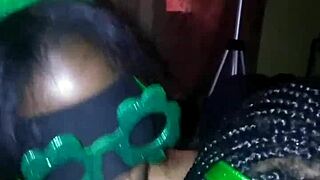 i love sloppy double blowjobs on monster bbc st patricks day
