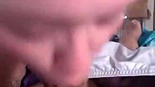 WHITE GIRL SUCKS BIG INDIAN COCK!