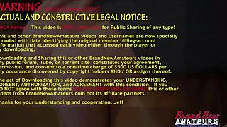 Autum Devours Kinky Alex's Tits and Pussy!