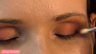 Jeny Smith Teases In Red Corset Stockings Shoot?