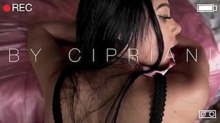 My First Time: Rebecca Johnson's Oiled Lingerie Casting with Cipriani