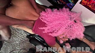 hey ebony slut, game chair mmf anal spit roast ready?