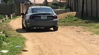 yo homie take this cheap arab slut i grabbed off road