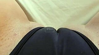 Big Ass Blonde Plays with Pink Pussy Closeup