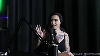 lexi mallet's hottest prelims podcast moments with bia hot - part 1 on sheer red