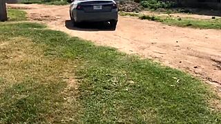 yo homie take this cheap arab slut i grabbed off road