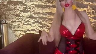 Singer findom golddigger controls with belly dance domination