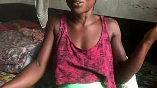 crazybitch smokes sexy in lane lords room