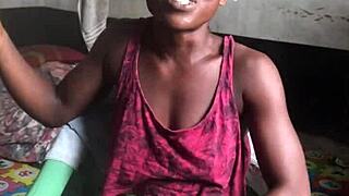 crazybitch smokes sexy in lane lords room