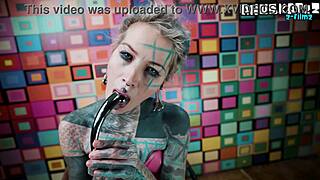 gape my pink corset asshole with steel toy then squirt magic wand orgasm