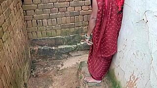 Hindi Madam's Steamy Outdoor Chudai Adventure Unfolds