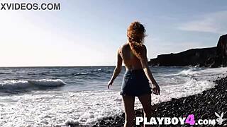 damn sexy petite milf strips naked outdoors showing off her small tits and wet pussy 😍🔥 babe rips clothes too exposing everything