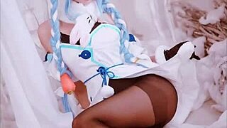 Rinka Okita's Sexy Cosplay Heels Make You Jerk Off Now?