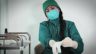 why resist these latex nurse gloves fetish?