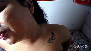 Best Latina Teen Deepthroat Facial Cumshot Bullfight Compilation