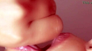 Amateur Japanese close-up blowjobs in steamy homemade porn story